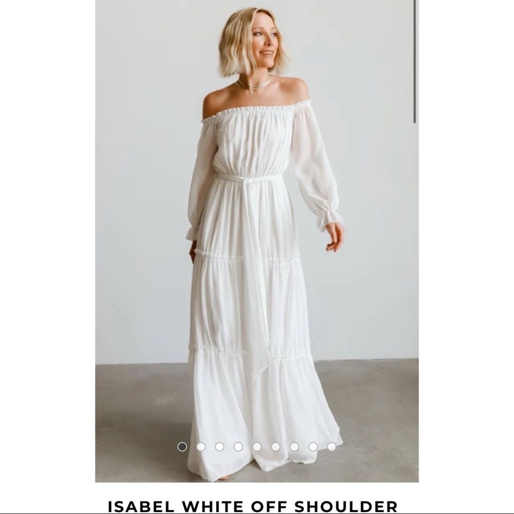 Baltic Born Off the shoulder long dress